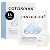caraseoul Glowganic Pro Mascarilla de Hidrogel con Colágeno Vegano16 uds