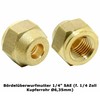 Air Conditioning Split Connection Nipple 90° Set 1/4 Inch with