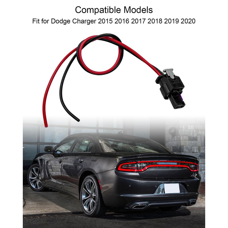 1PCS Side Marker Light Connector Compatible with Dodge Charger 2015-2022,