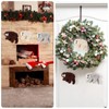 3 Pcs Christmas Sloth Ornaments Furry Animal Plush