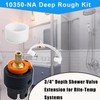10350-NA Deep Rough Kit, 3/4" Depth Shower Valve Extension for