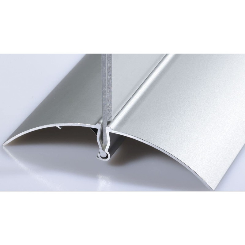 OPUS 2-Sign Holder with Aluminium Base, 1/3 A4, Crystal Clear