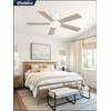 Fanbulous 42 Inch Ceiling Fans with Lights and Remote,Indoor Modern