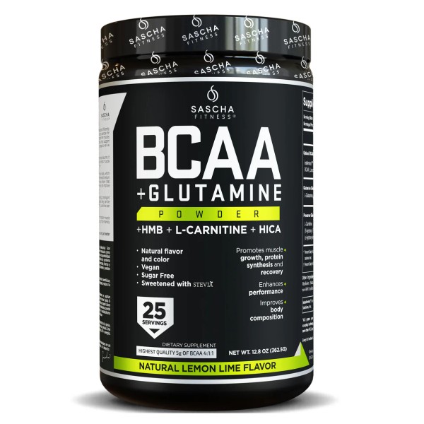 BCAA Natural LEMON LIME- SACHA FITNESS