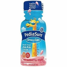 PediaSure Strawberry Shake 8 oz. bottles 24 pk. A1
