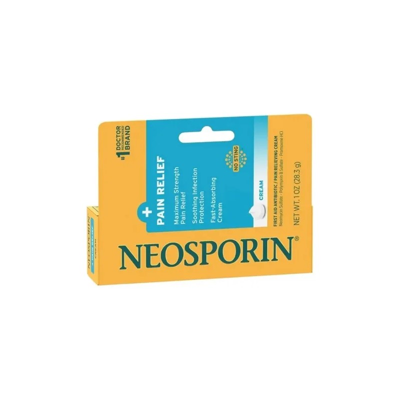 Neosporin Pomada Cicatrizante + Alivio del Dolor 28.3gr