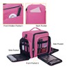 UOZL Nail Polish Organizer Case Holds 60 Bottles Portable Travel