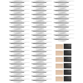 50Pcs 2.4in Arrows Vanes DIY Spiral Feather Wing Competitive Bow Recurved Bow Accessory argent