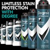 Degree Men UltraClear Antiperspirant Deodorant Black + White 72-Hour Sweat