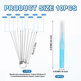 20-Pack Shower Head Cleaner Kit, Multifunctional Anti-Clogging Shower Nozzle Cleaning Brushes & Picks for Small Holes Gaps Window Faucets Bathroom Home