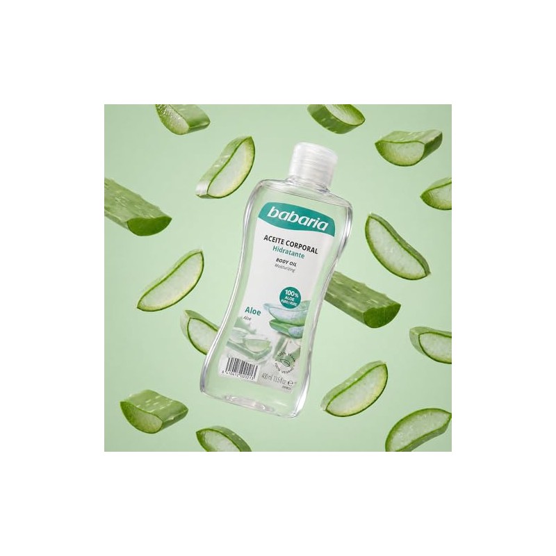 Babaria Naturals Aloe Vera Luxurious Body Cream 400ml by Babaria