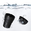Aimall 3-Pack Portable Car Trash Bins, Compact Cup-Shaped Design, Cute