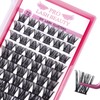 Cluster Lashes, 72 Pcs Individual Lashes, Lash Clusters DIY Eyelash