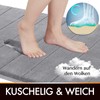 Yimobra Memory Schaum Badematte, Weich Bequem, Super Wasseraufnahme, rutschfest, Dick,