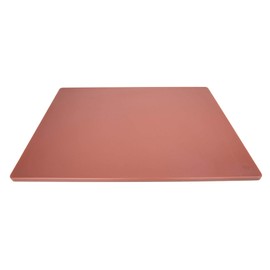 Professional Plastic Cutting Board, HDPE Poly for Restaurants, Dishwasher Safe and BPA Free, 24 x 18 x 0.5 Inches, Brown