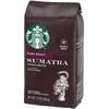 Starbucks Sumatra Coffee, Whole Bean, 12-Ounce Bags (Pack of 3)
