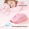 KOPJIPPOM Wireless Keyboard and Mouse Set with Quiet Keys, 2.4G