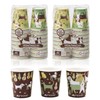 Sunup C2050JWD Bulk Paper Cups, Dog Paper Cups, Assorted Cute