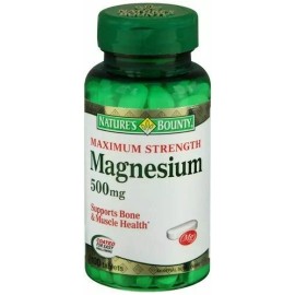 NATURES BOUNTY MAGNESIUM OXIDE 500MG HIGH POTENCY 100 COUNT