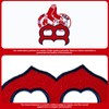 4PCS Iron on Patch,Baseball Iron on Patch for Hat,Jacket,Jeans and