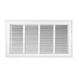 Venti Air 24" X 14" Steel Return Air Filter Grille - Removable Face/Door for 1 inch Filters - HVAC Duct Cover Grill (2-3 Business Day Delivery) [Outer Dimension: 26.5"W X 16.5" H]