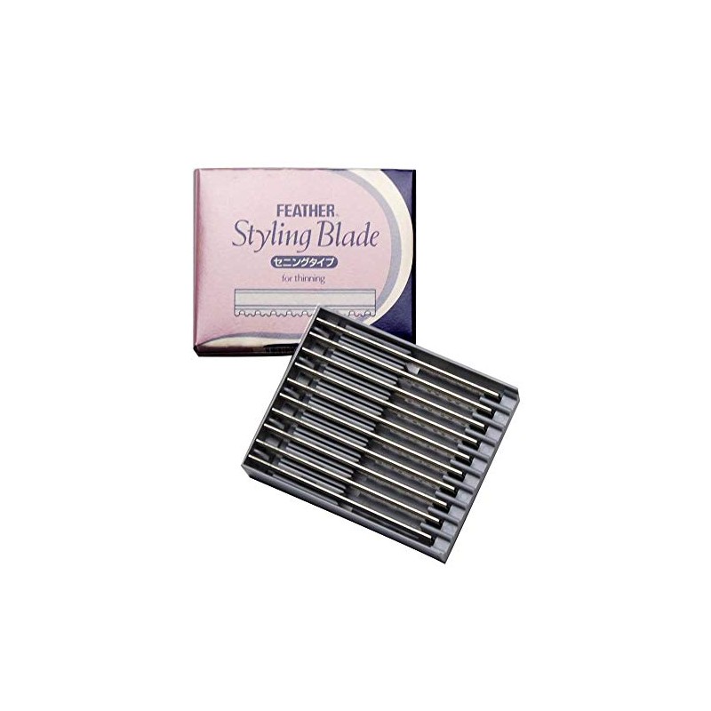 Feather sutairingubureido seningutaipu TG – 10 Replacement Blades 10 Piece