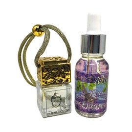 Car Perfume Mojo French lavender Scent include 2 refills bottle