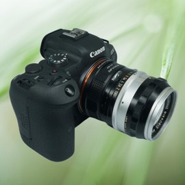 PHOLSY Lens Mount Adapter Manual Focus: Compatible with Nikon F Lens to Canon RF (EOS R-Type) Camera Body