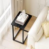 Fixwal C Table, C Shaped Side Table, Small End Table