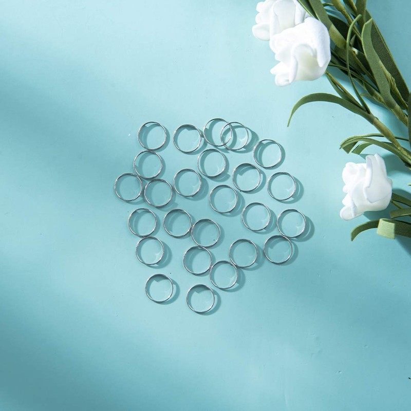 longsheng 20 pcs Crystal Prisms Chandelier Drop Parts with Rings