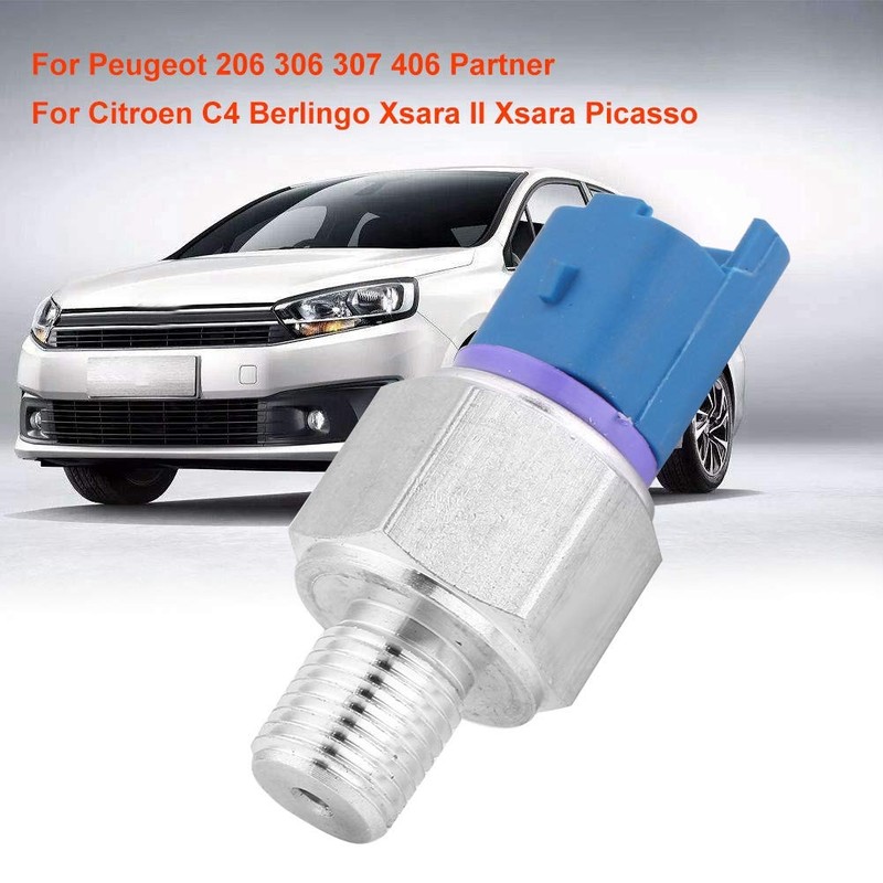 KIMISS Car Sensor, Car Steering Pressure Switch for 206 9677899580