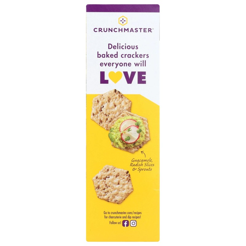 Crunchmaster CRACKER No Hydrogenated Fats No High Fructose Corn Syrup