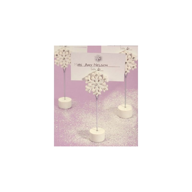 Snowflake Place Card Holders, 1