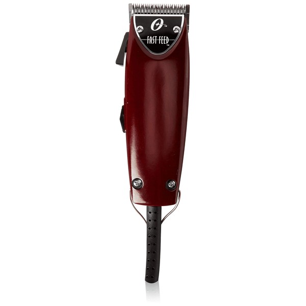 Oster Fast Feed Hair Clipper with Whisper-Quiet Motor, and Cryogen-X Blade Adjusts from (Size 000) to Medium Length (Size 1), Lightweight and Ergonomically Designed
