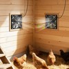 VEVOR Solar Powered Fan, 30W Solar Panel with 2 Fans,