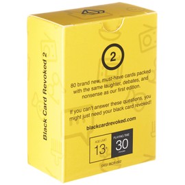 Black Card Revoked: Second Edition - The Original Flavor Gets Even Spicer, Pettier, and Blacker | America's 1st Black Culture Trivia Card Game