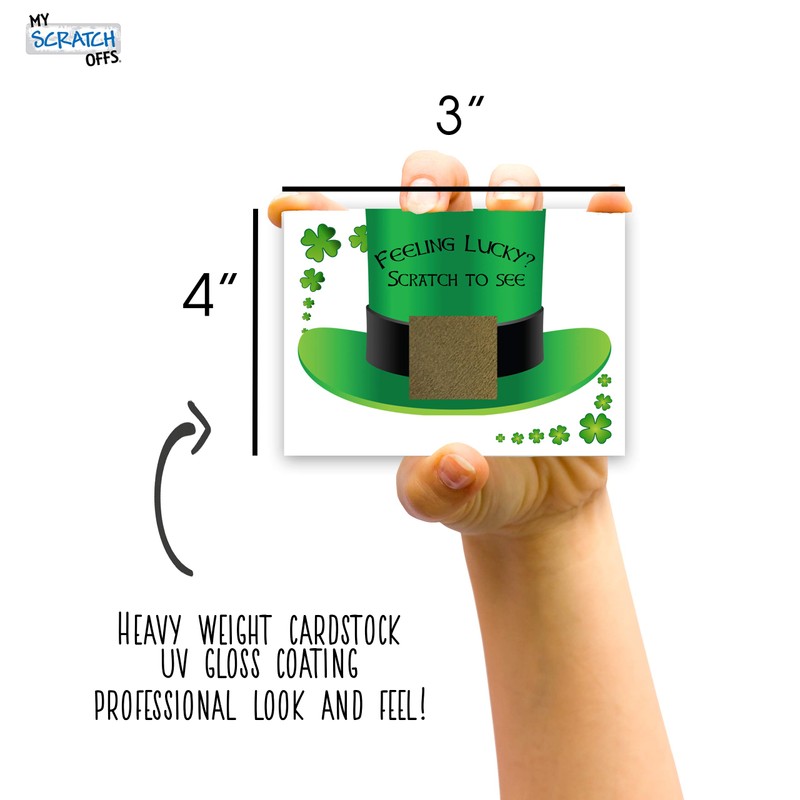 My Scratch Offs St. Patrick’s Day Scratch Off Game Cards