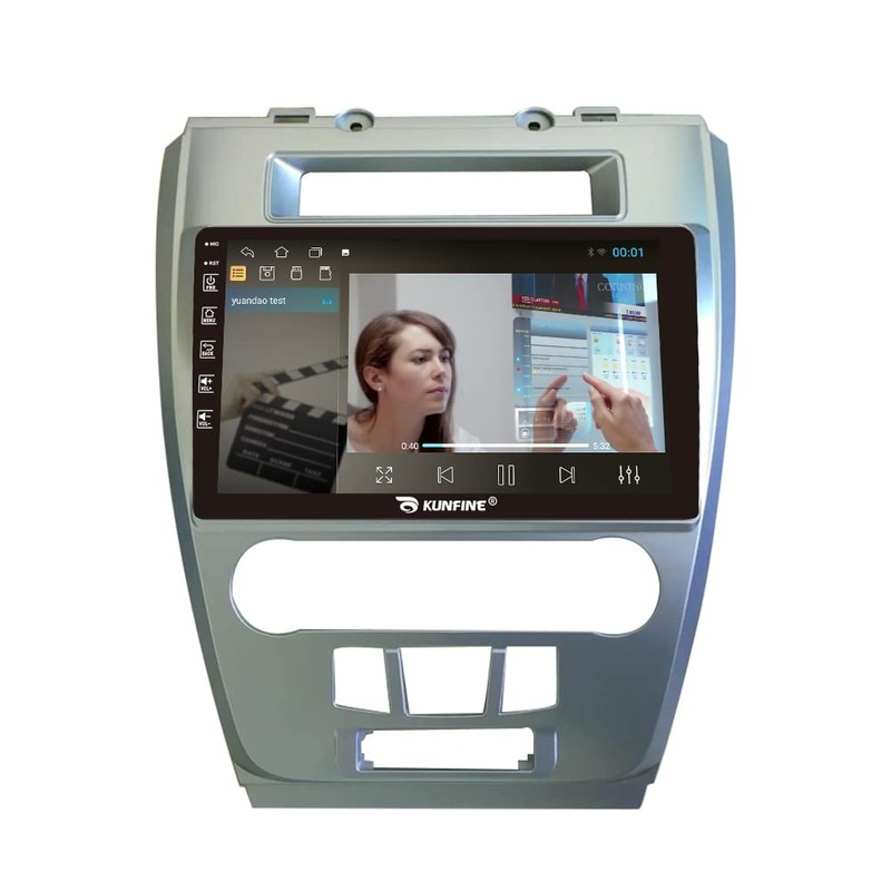 Kunfine Car Android Navigation Stereo GPS Radio Reverse Camera Display