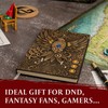 D&D Notebook - RPG Journal/Notebook with 3D Pink Phoenix Motif