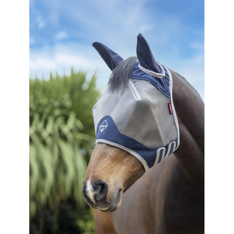 LeMieux LeMieux Horse Armour Shield Pro Half Masks in Navy