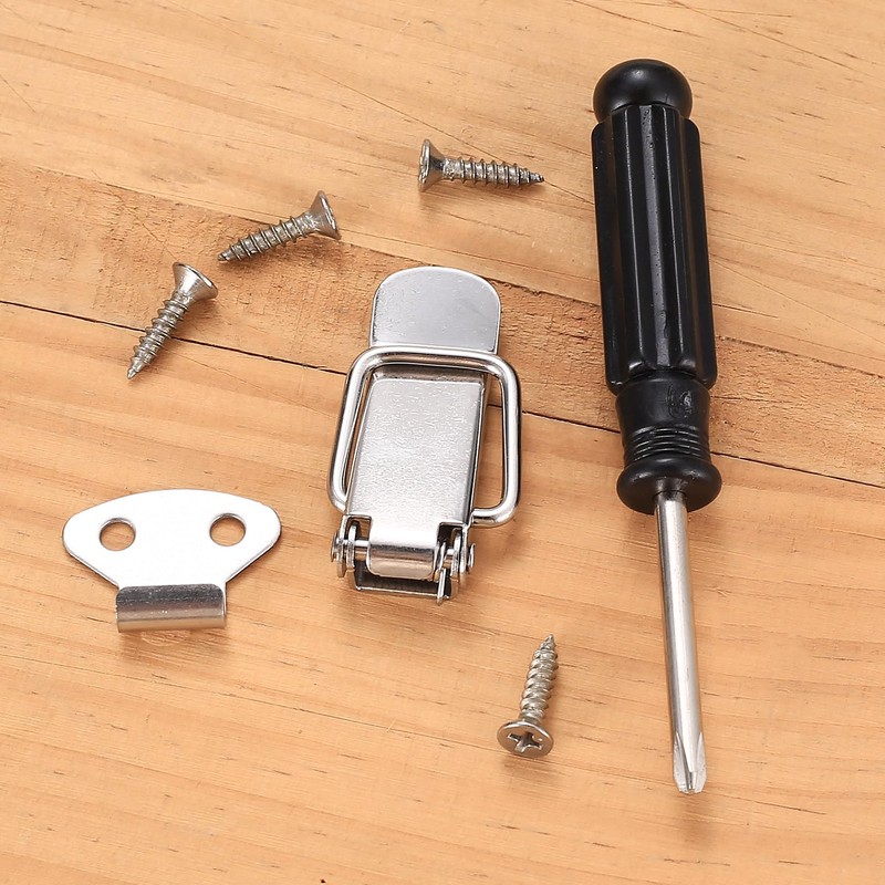 11 Pcs Spring Loaded Toggle Latches, Stainless Steel Toggle Latches