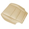Priprilod Tan Leather Passenger Side Bottom Replacement Seat Cover Compatible