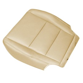 Priprilod Tan Leather Passenger Side Bottom Replacement Seat Cover Compatible with Honda Accord 2008 2009 2010 2011 2012