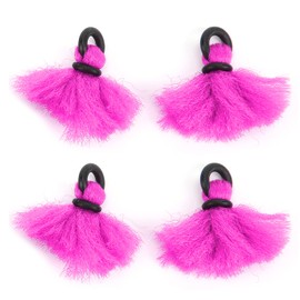 Vbestlife Fly Fishing Strike Indicators,4pcs Fly Fishing Float Yarn Strike Indicators Drift Hook Positioning Floats Bobbers(pink)