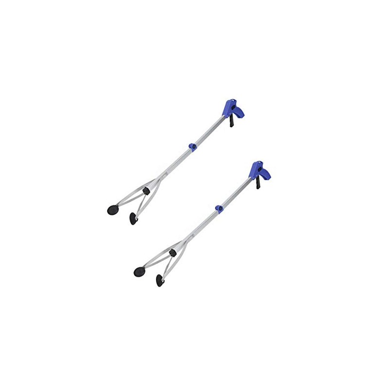 [New Version] 2 Pack Foldable Reacher Grabber Tool, Long 32"
