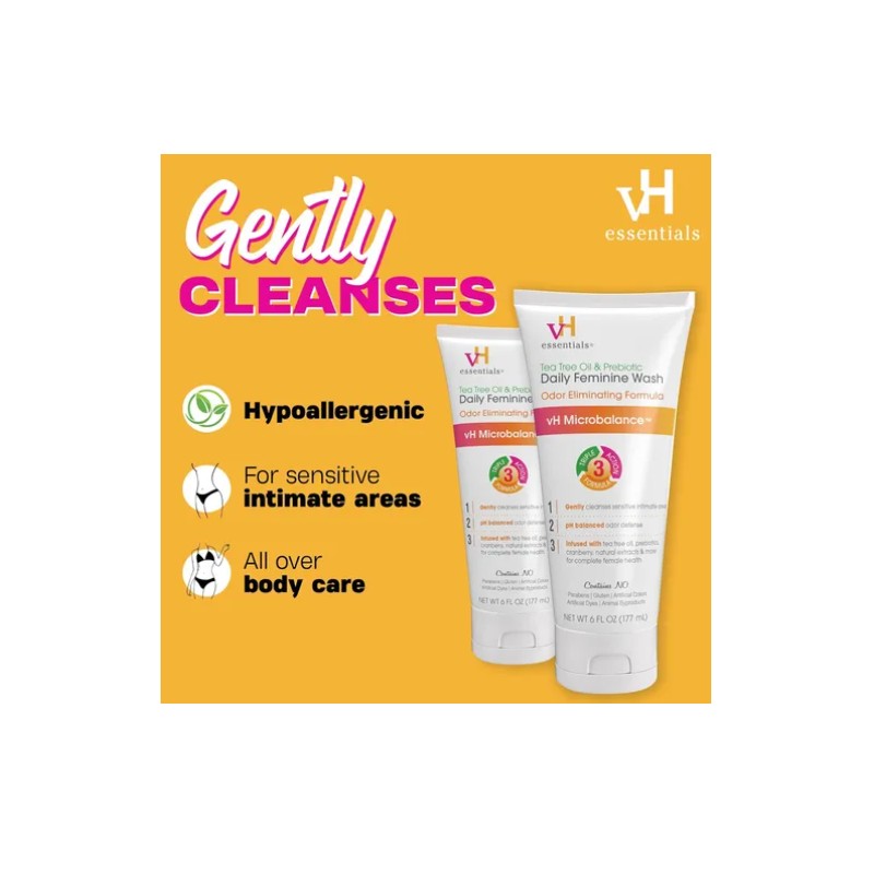 Vh Essentials Gel Lavado Vaginal Elimina Aroma 117ml Sfn