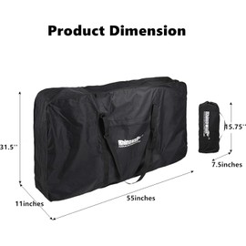 Kinpit Bike Travel Bag,Folding Bike Bag Waterproof Bike Storage Bag for 26-29inch Bike,Cycling Transport Carry Bag