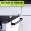 DEELIA® Kitchen Tea Towel Holder | Towel Holder No Drilling