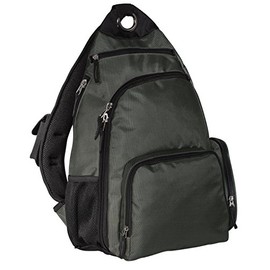 Port Authority Luggage-and-Bags Sling Pack OSFA Dark Slate