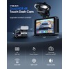 HUPEJOS 4K Dash Cam Front and Rear STARVIS 2 IMX675